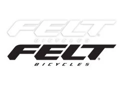 Felt Bicycles DECAL LOGO 4" (BLACK)